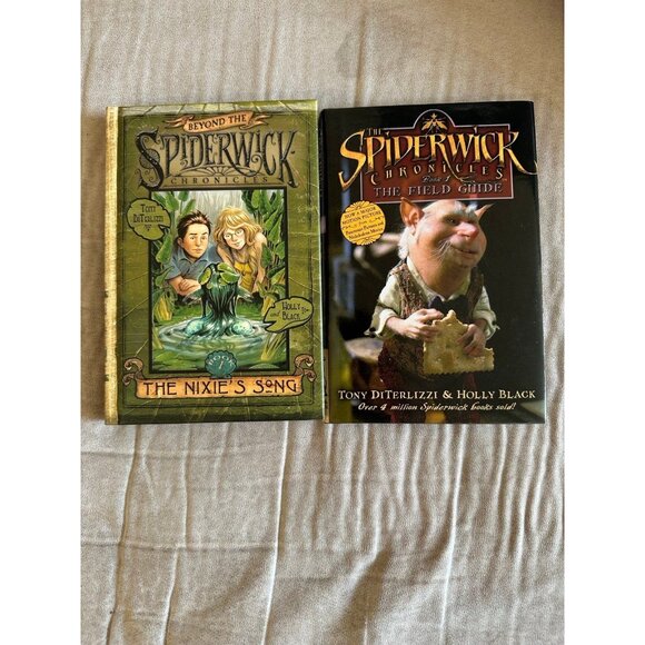 4 Spiderwick Chronicles books great escape goblins attack nixie song Field Guide - Picture 4 of 5